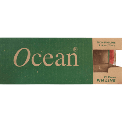 แก้วน้ำ โอเชียนกลาส FIN LINE JUICE 175มล.(6 Oz.)1X12