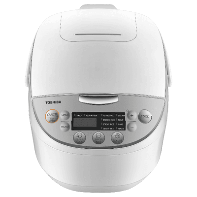 หม้อหุงข้าวดิจิตอล โตชิบา RC-T18DR1 1.8ลิตร สีขาว